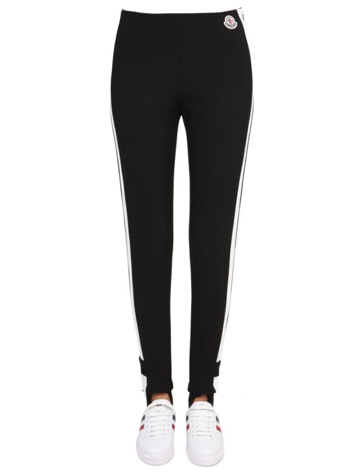 Moncler LEGGINGS CON PATCH LOGO