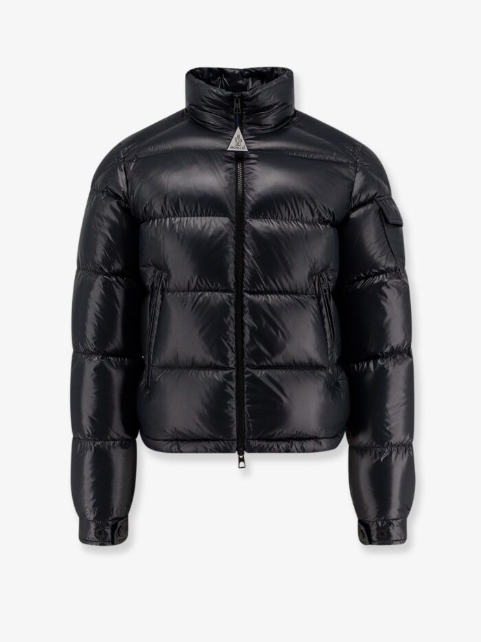 Moncler Levitha Down Jacket With Iconic Patch