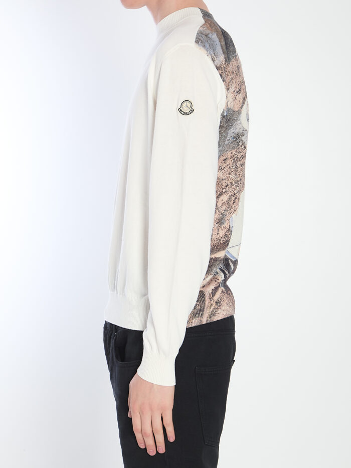 Moncler Mercedes Printed sweater