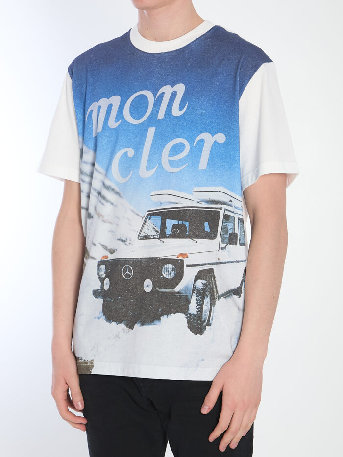 Moncler Mercedes Printed t-shirt