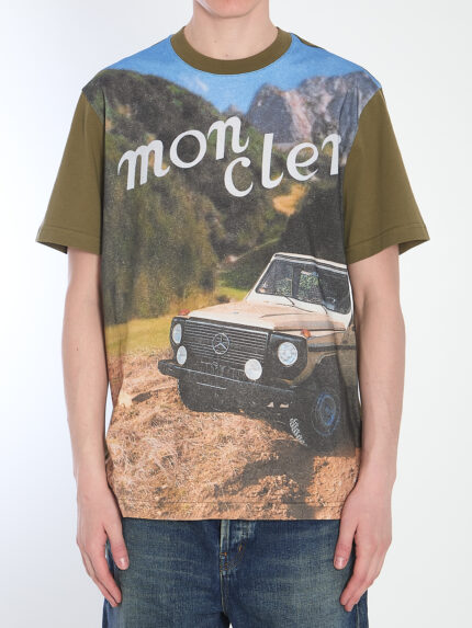 Moncler Mercedes Printed t-shirt