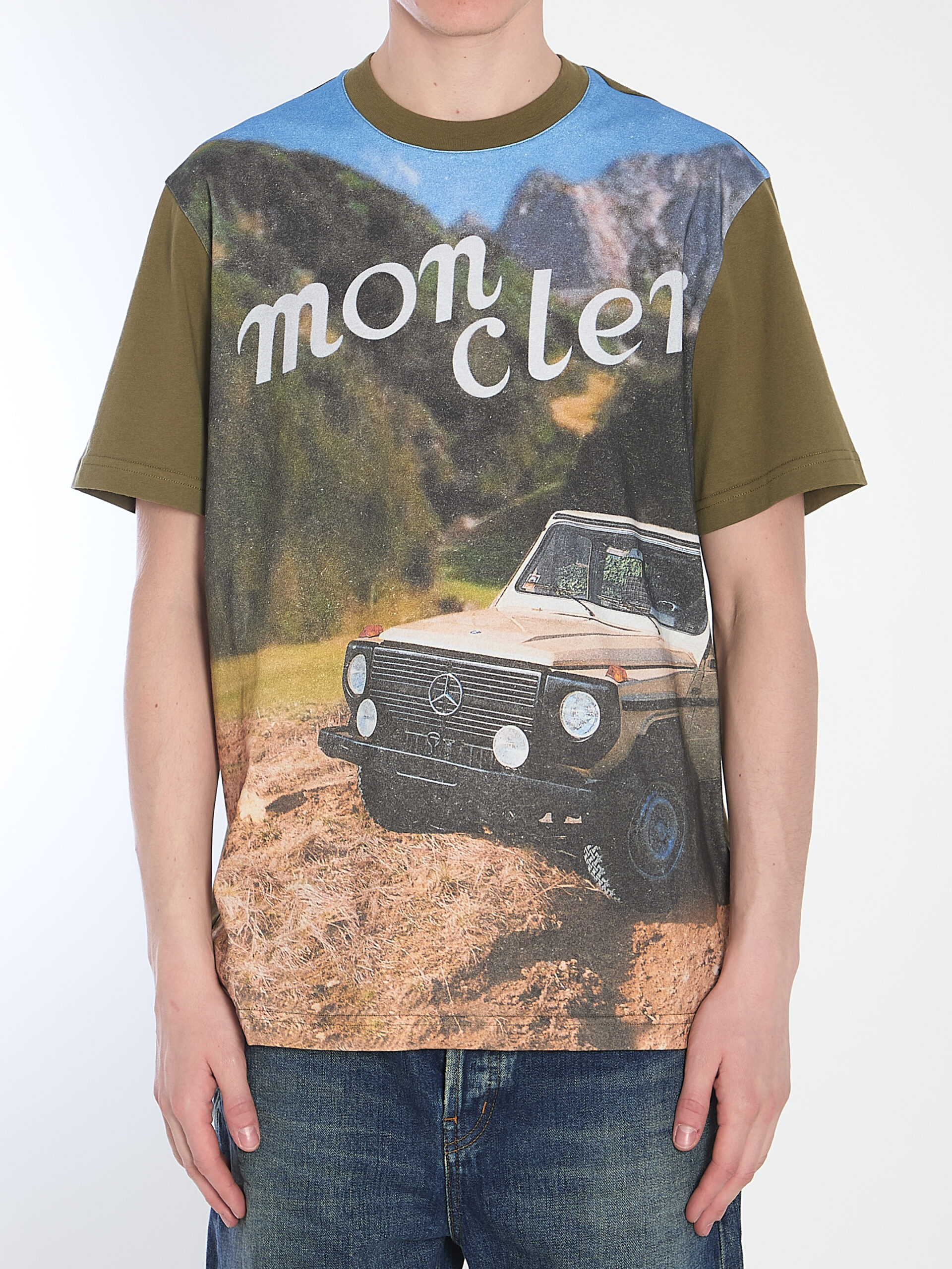 Moncler Mercedes Printed t-shirt
