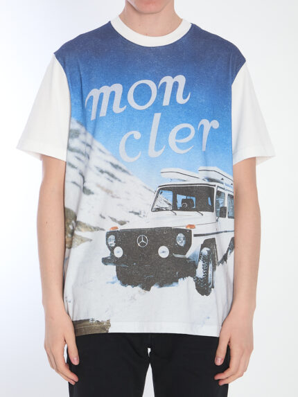 Moncler Mercedes Printed t-shirt