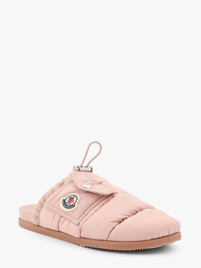 Moncler Mon Pocket Padded Leather And Nylon Mule