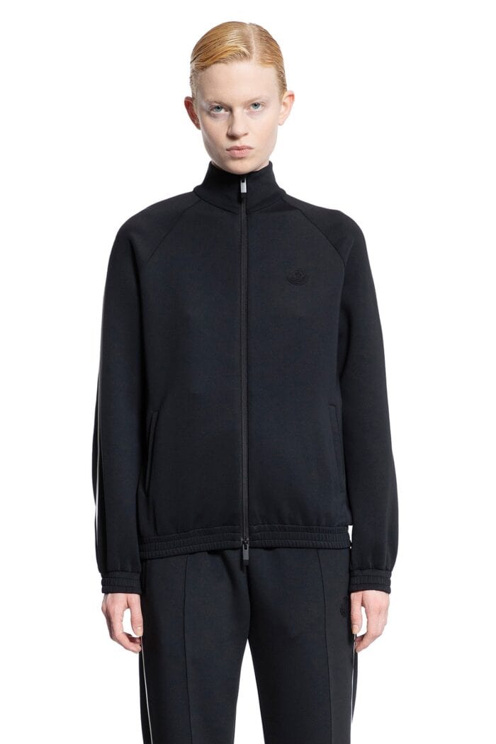 MONCLER Neoprene Zip-up Sweatshirt