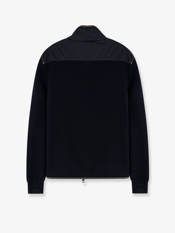 Moncler Nylon Jacket With Cotton Inserts