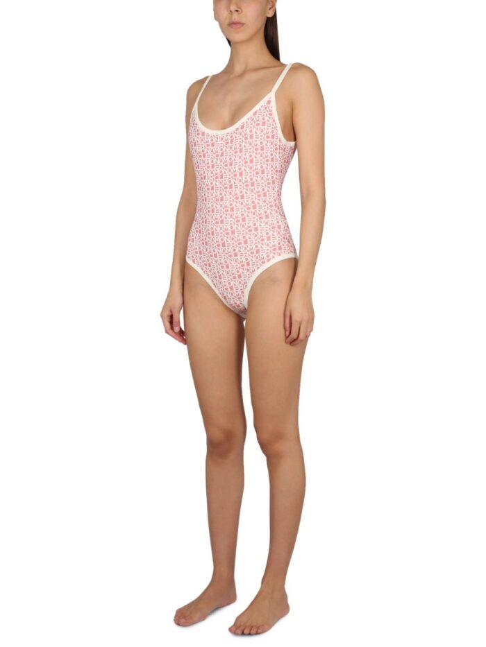 Moncler ONE PIECE SWIMSUIT WITH LOGO