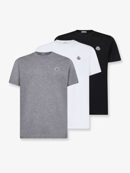 Moncler Organic Cotton T-shirt Tripack