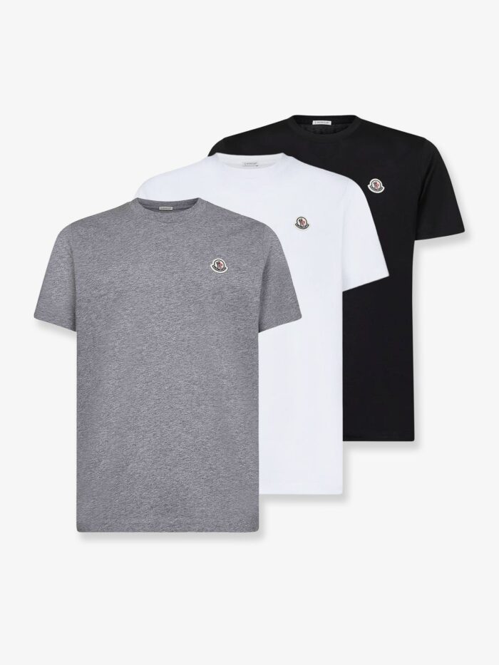 Moncler Organic Cotton T-shirt Tripack