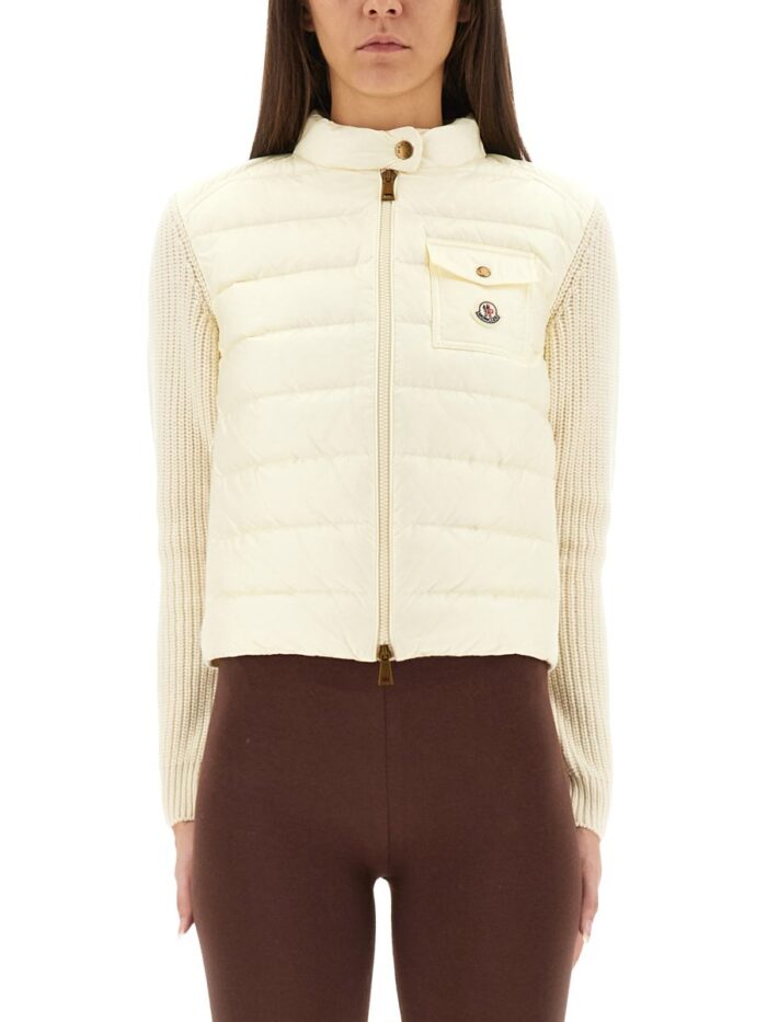 moncler padded cardigan Moncler PADDED CARDIGAN