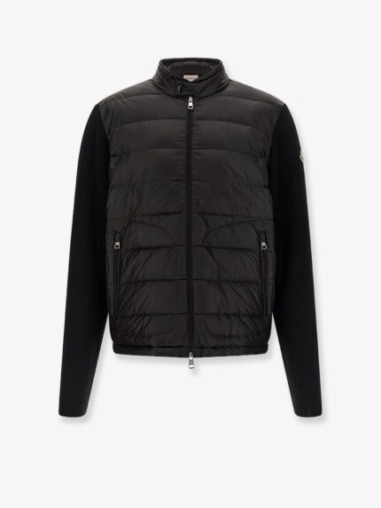 Moncler Padded Jacket/Cardigan With Wool Inserts