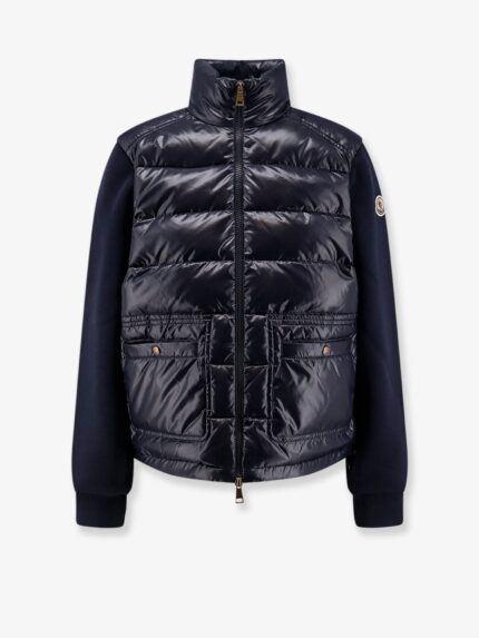 Moncler Padded Jacket With Fabric Details