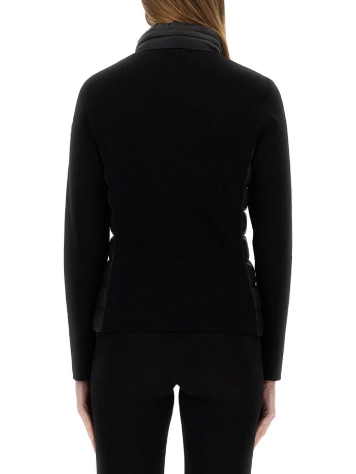 Moncler PADDED JACKET WITH KNITTED SLEEVES