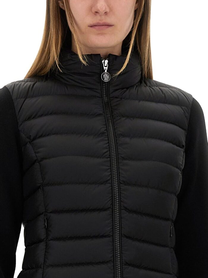 Moncler PADDED JACKET WITH KNITTED SLEEVES