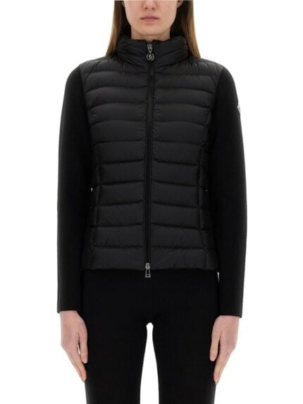 Moncler PADDED JACKET WITH KNITTED SLEEVES