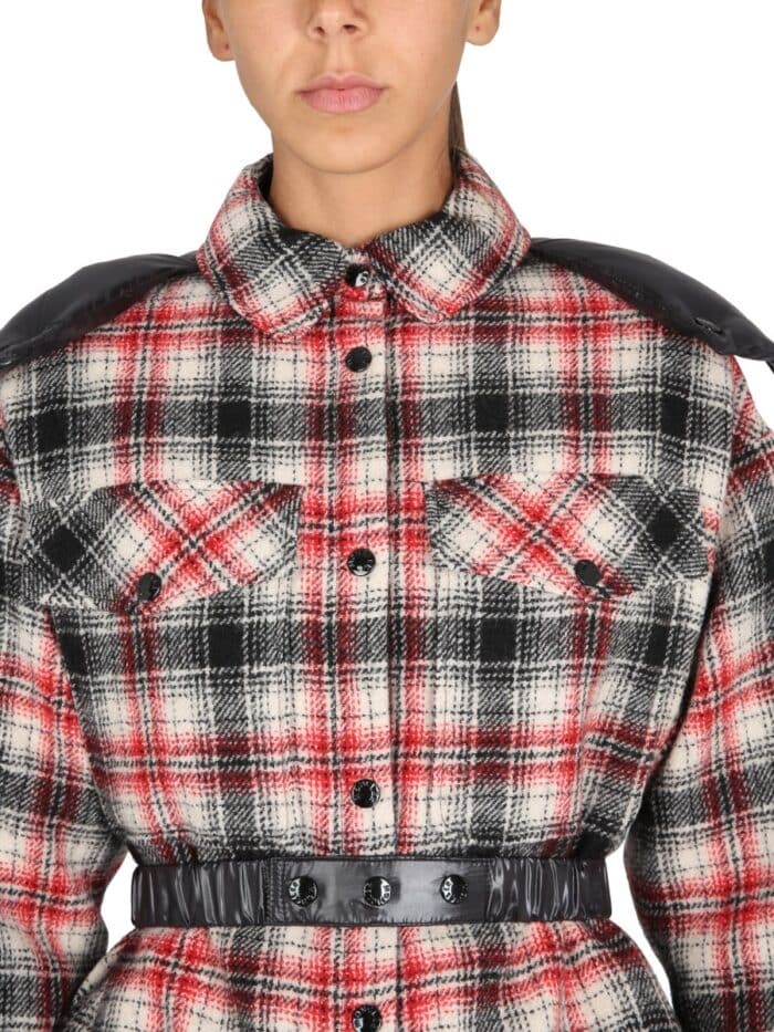 Moncler REVERSIBLE PADDED SHIRT DRESS