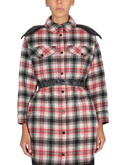 Moncler REVERSIBLE PADDED SHIRT DRESS
