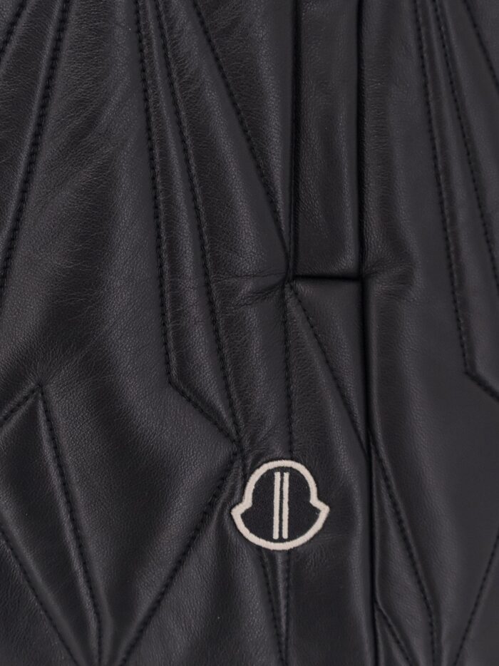 MONCLER + RICK OWENS Geocamo Flight Leather Vest