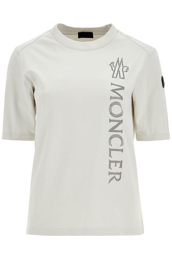 MONCLER Textured Logo T-shirt