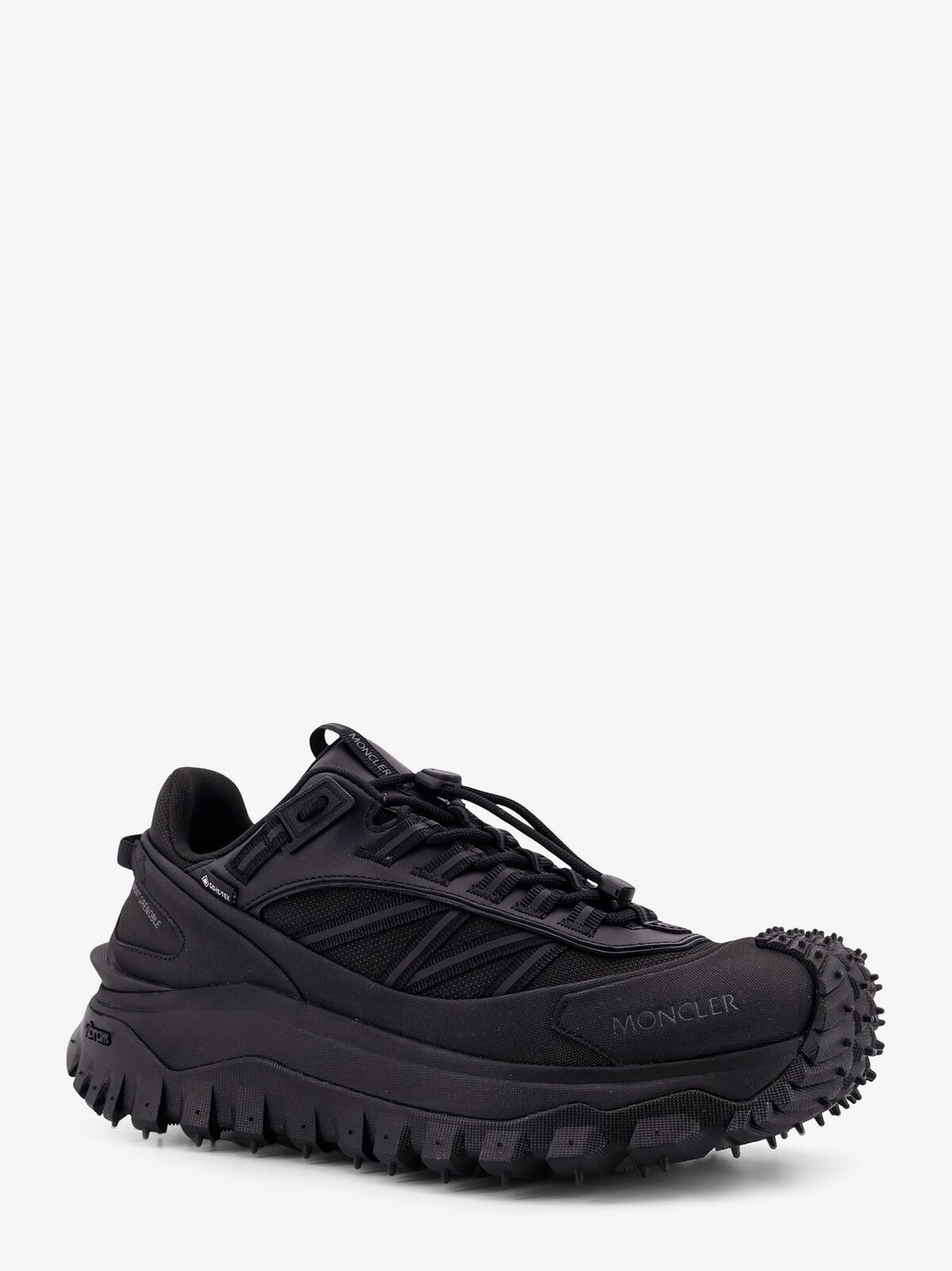 Moncler Trailgrip GTX Mesh And Leather Sneakers