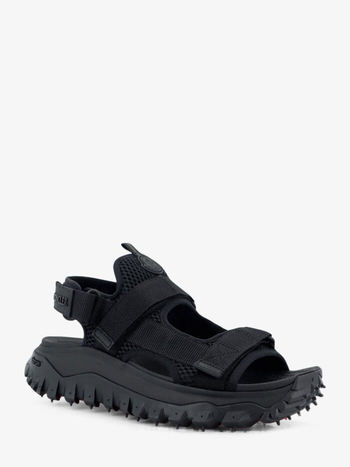 Moncler Trailgrip Vela Cordura Mesh And Rubber Sandals