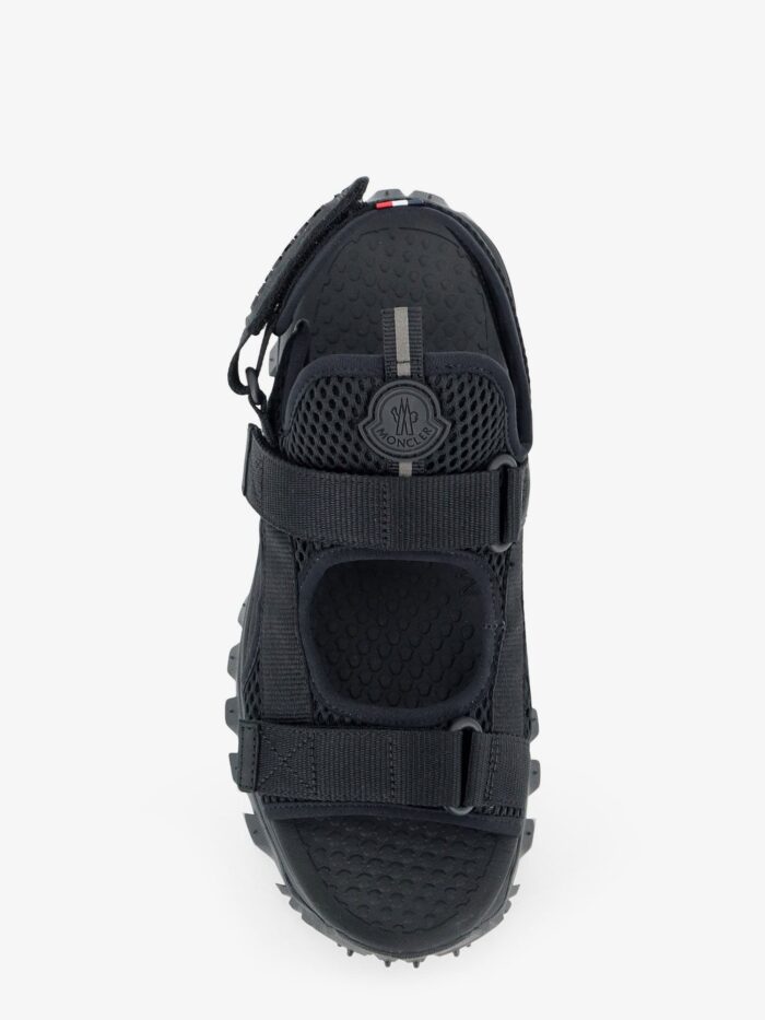 Moncler Trailgrip Vela Cordura Mesh And Rubber Sandals