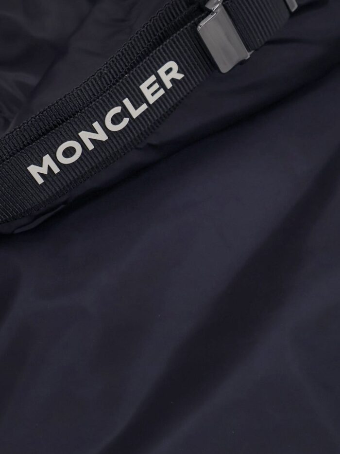 Moncler Trestraou Down Jacket With Grosgrain Profiles