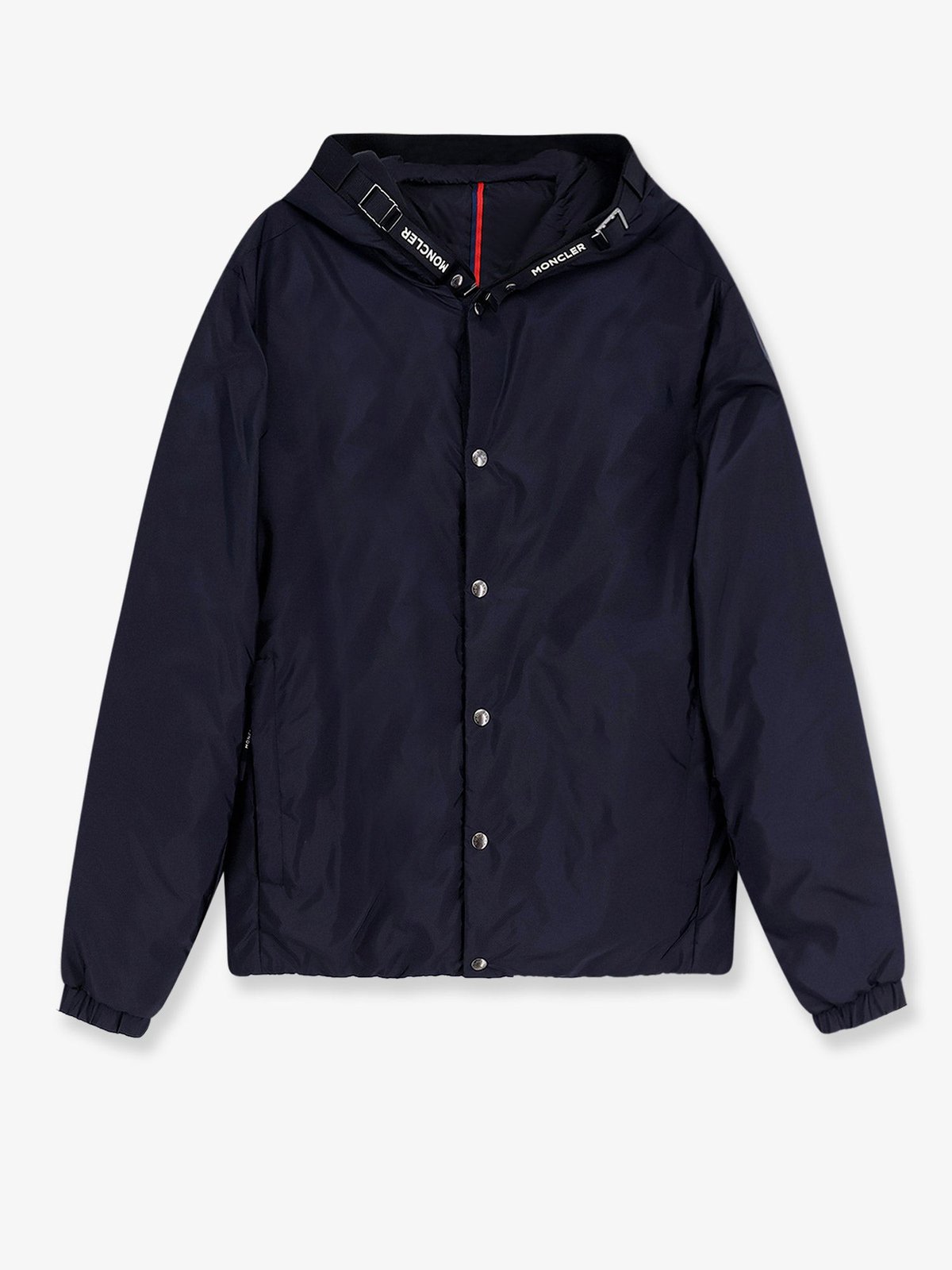 Moncler Trestraou Down Jacket With Grosgrain Profiles