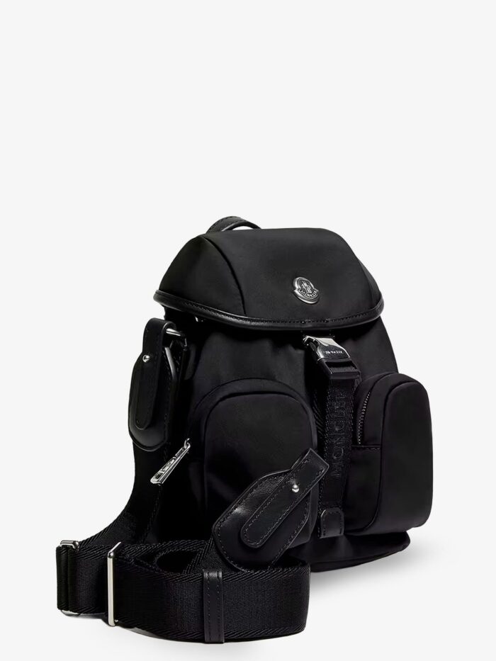 Moncler Trick Nylon Crossbody Bag With Logo Patch On The Front