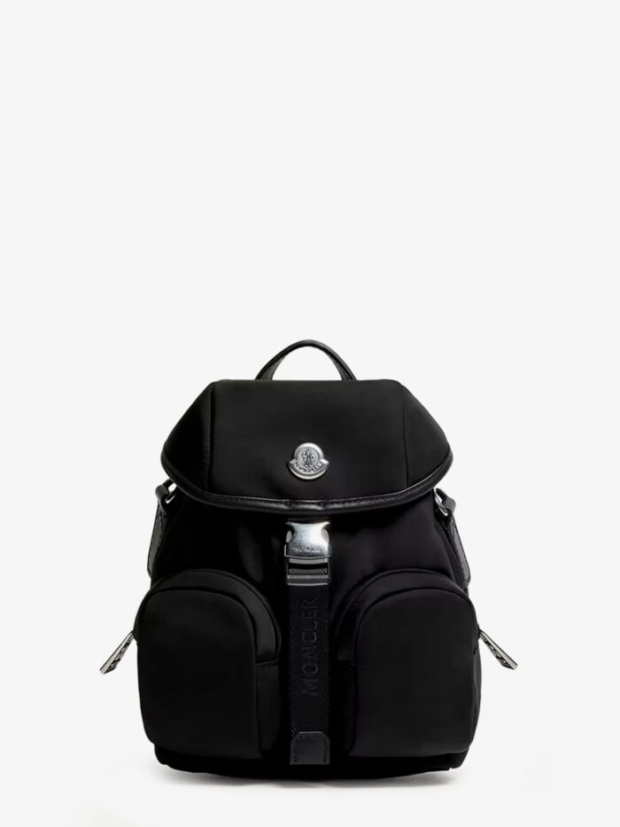 Moncler Trick Nylon Crossbody Bag With Logo Patch On The Front