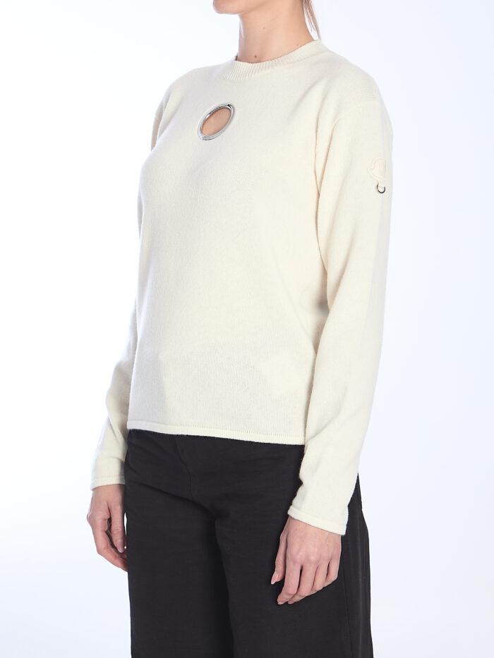 Moncler Willow Smith White wool sweater
