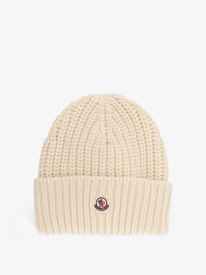 Moncler Wool And Cashmere Beanie Hat