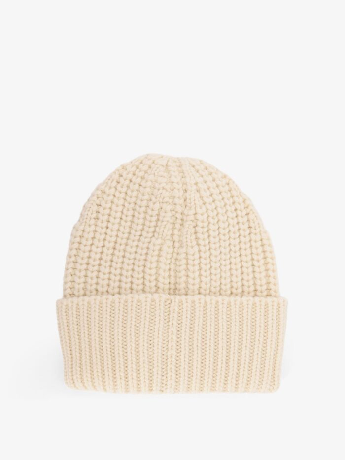 Moncler Wool And Cashmere Beanie Hat