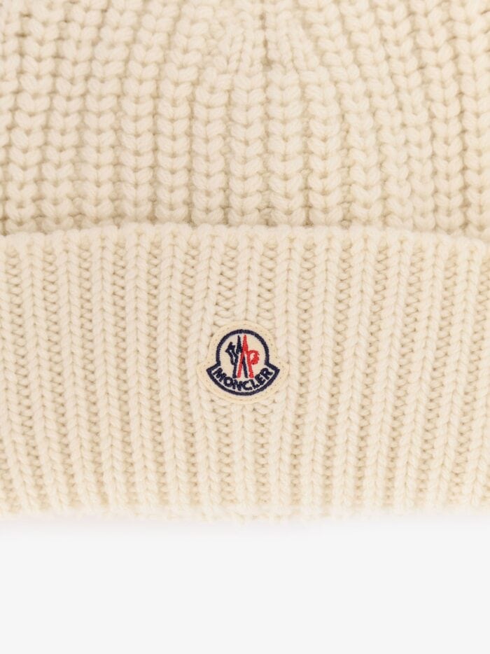 Moncler Wool And Cashmere Beanie Hat
