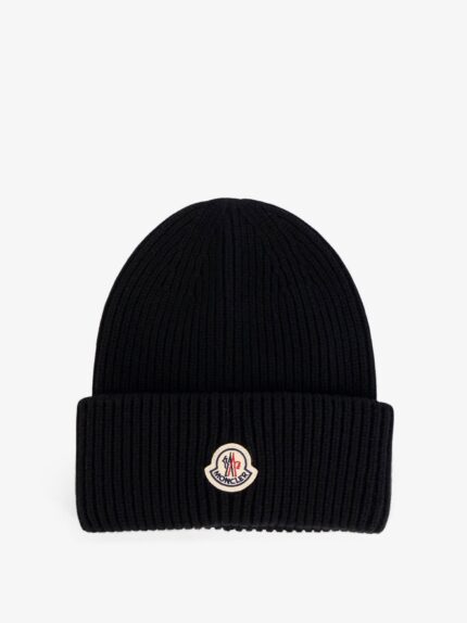 Moncler Wool And Cashmere Beanie Hat