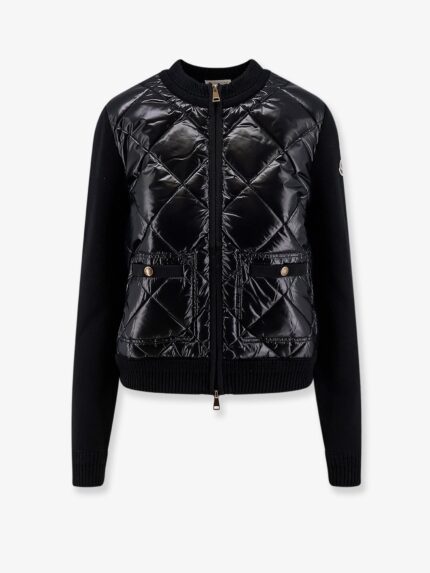 Moncler Wool And Nylon Blend Jacket