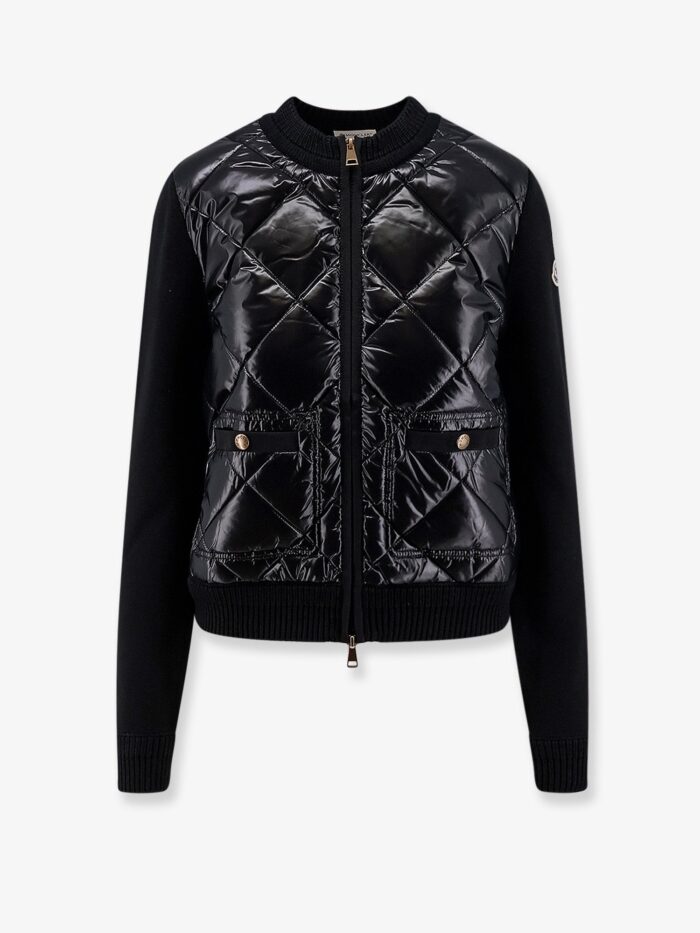 moncler wool and nylon blend jacket Moncler Wool And Nylon Blend Jacket