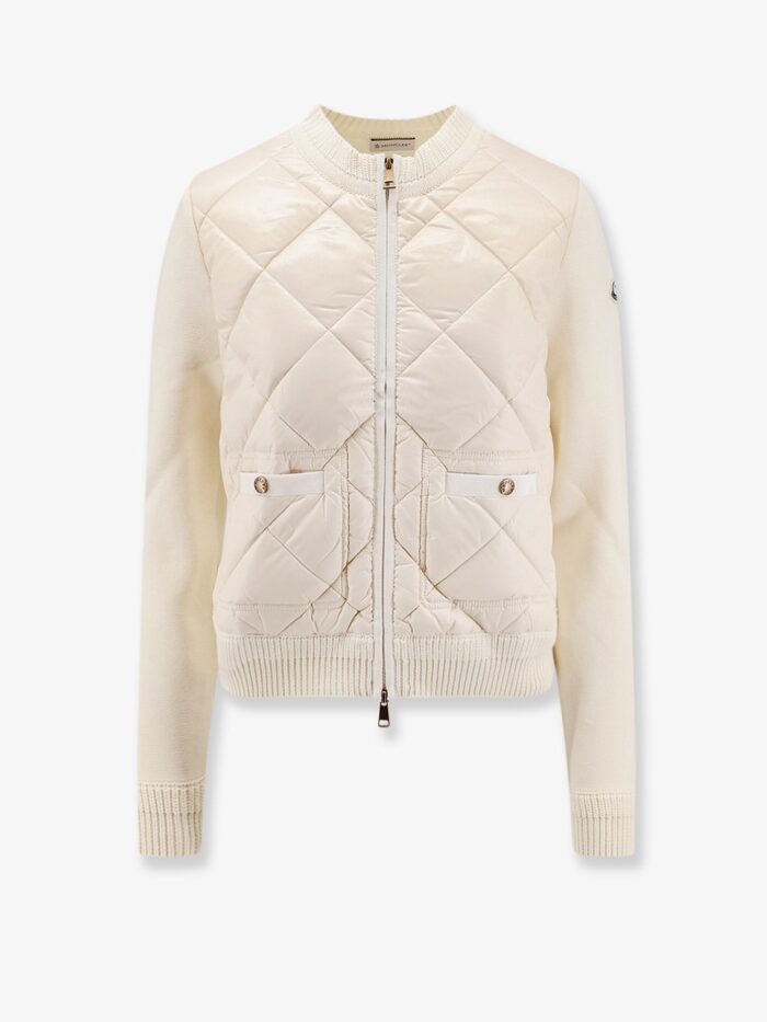 moncler wool and nylon blend jacket Moncler Wool And Nylon Blend Jacket