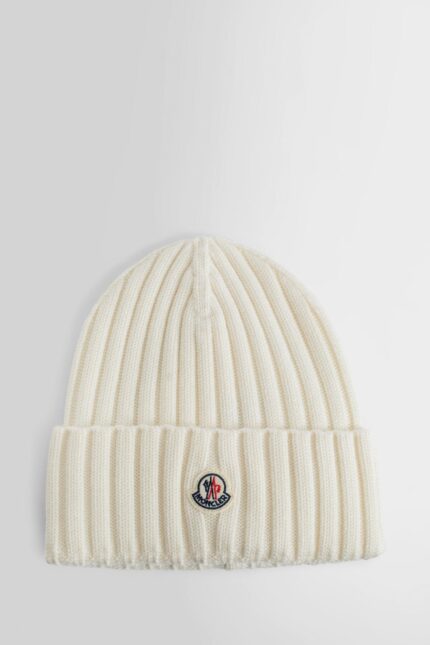 MONCLER Wool Logo Beanie