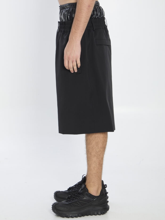 Moncler X Asap Rocky AWGE bermda shorts