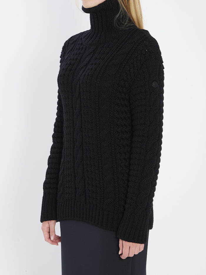 Moncler X Edward Enninful EE72 turtleneck sweater tricot
