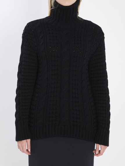 Moncler X Edward Enninful EE72 turtleneck sweater tricot