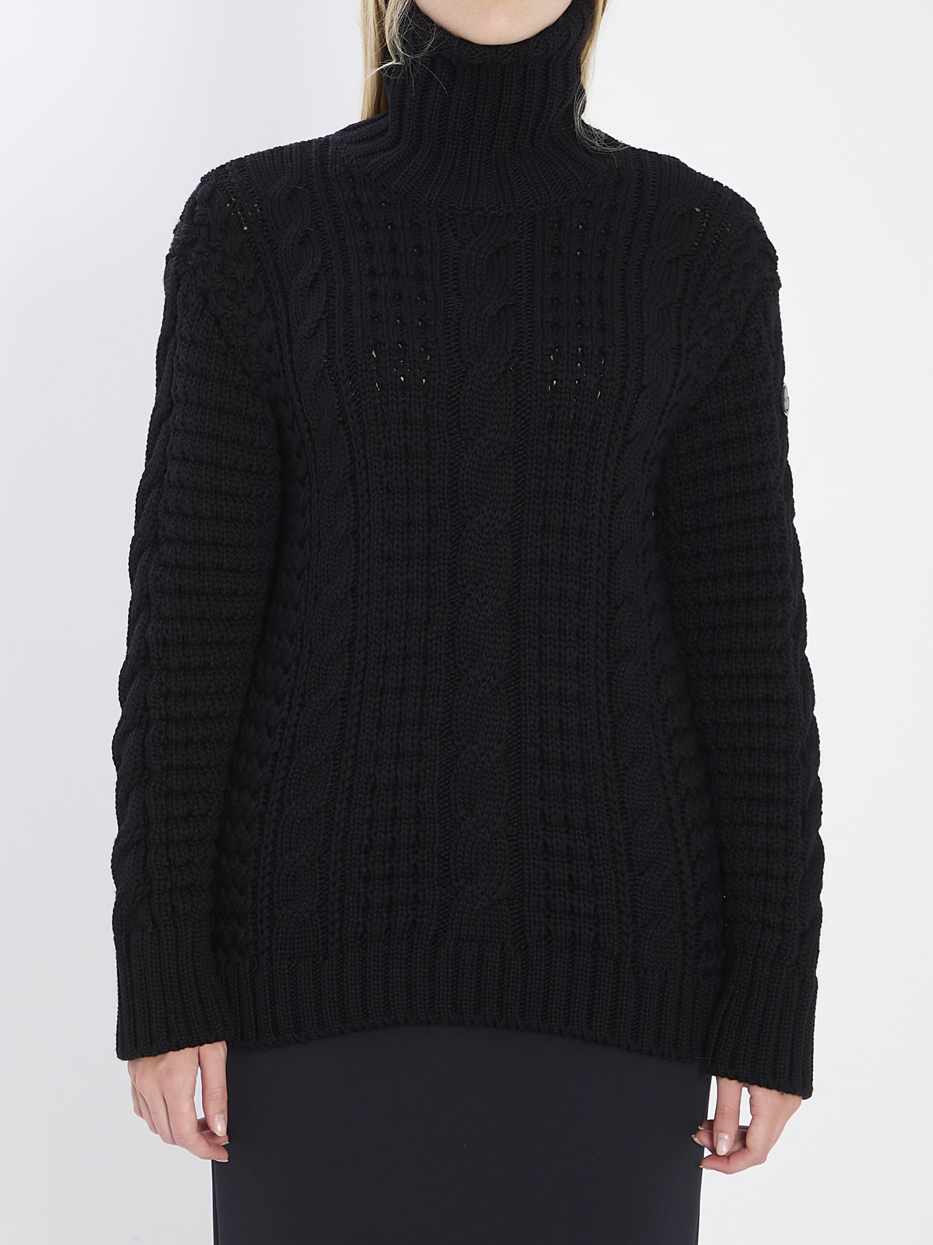 Moncler X Edward Enninful EE72 turtleneck sweater tricot