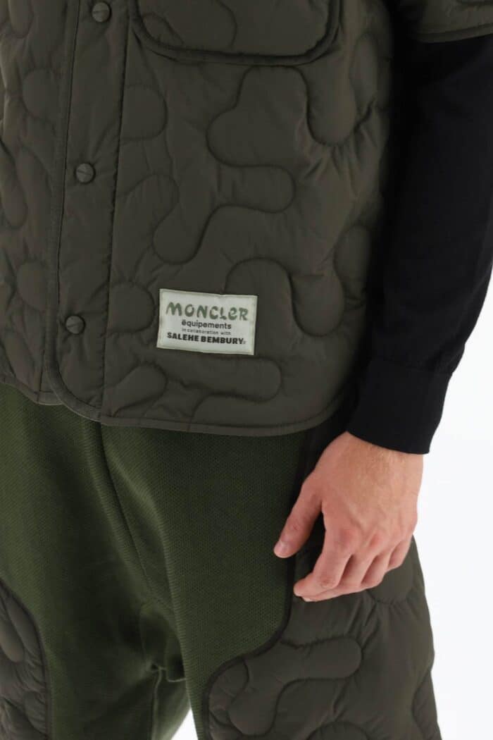 Moncler X Salehe Bembury Short-sleeved Quilted Jacket