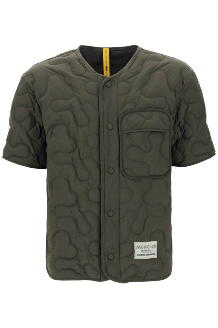 Moncler X Salehe Bembury Short-sleeved Quilted Jacket