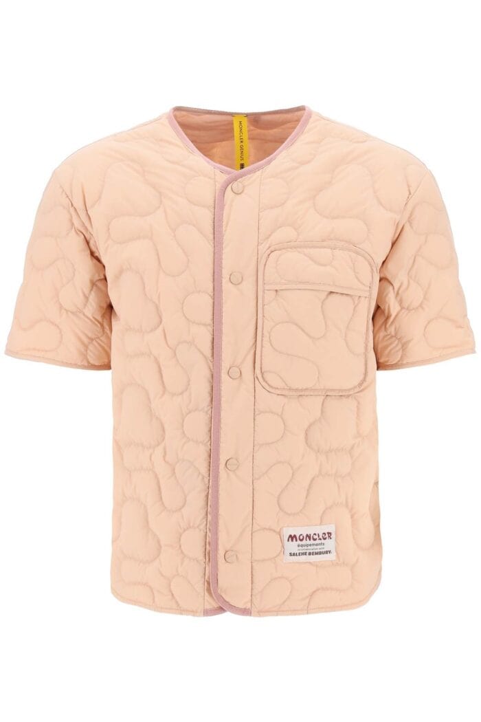 Moncler X Salehe Bembury Short-sleeved Quilted Jacket