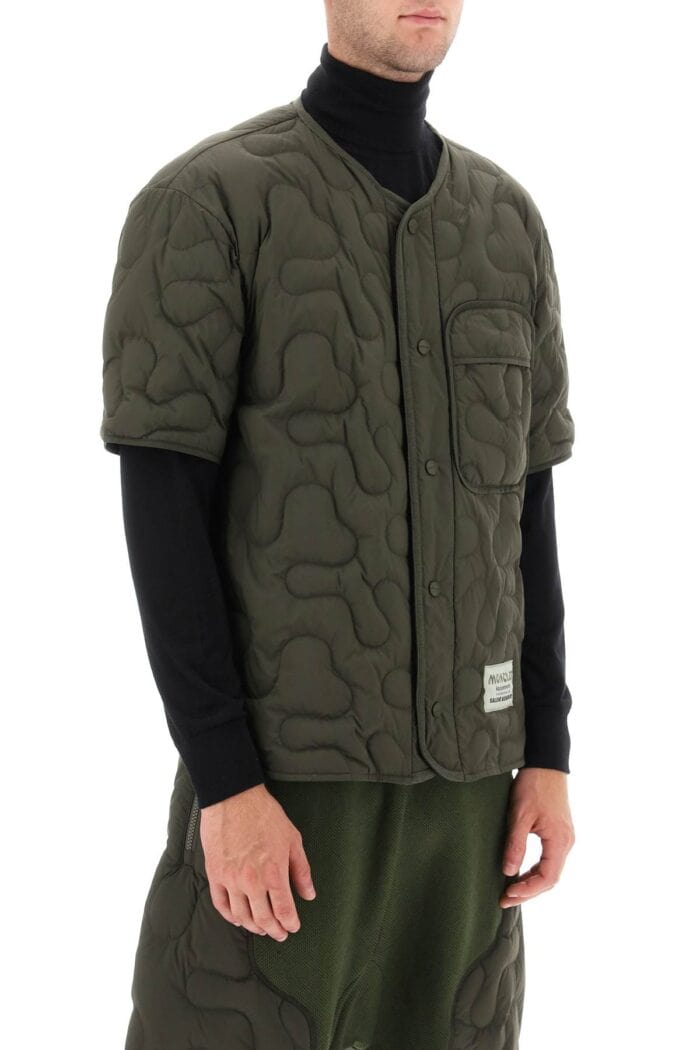 Moncler X Salehe Bembury Short-sleeved Quilted Jacket