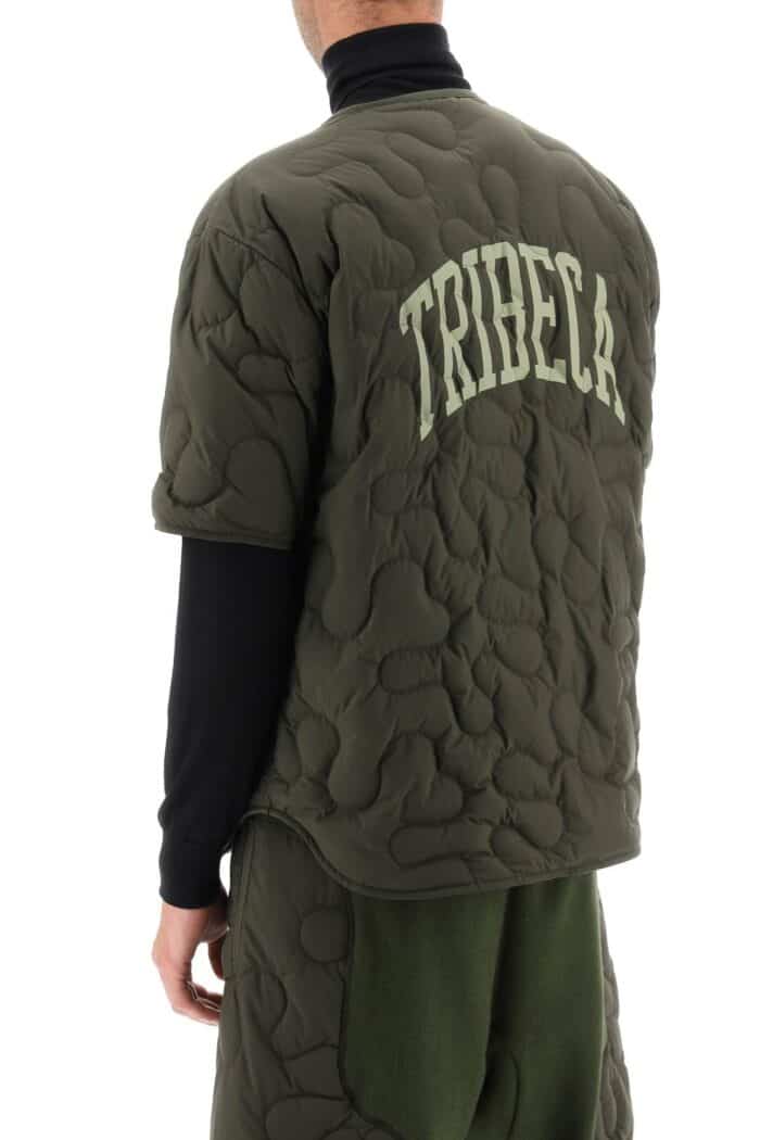 Moncler X Salehe Bembury Short-sleeved Quilted Jacket