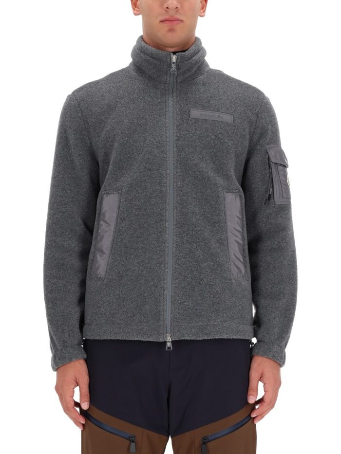 moncler zippered cardigan Moncler ZIPPERED CARDIGAN