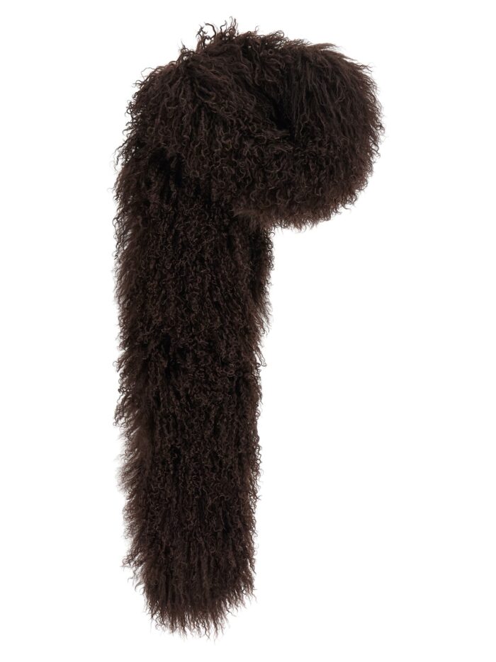 YVES SALOMON Mongolian Sheepskin Scarf